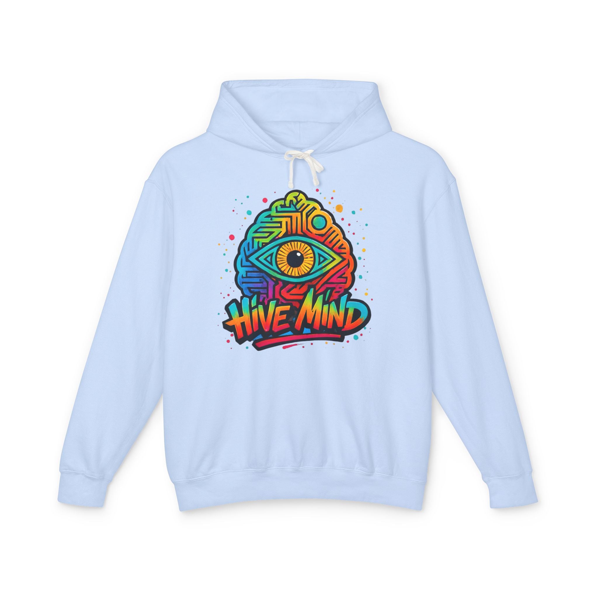Hive Mind Graphic Hoodie — Psychedelic Eye Streetwear
