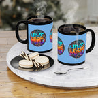 Hive Mind Coffee Mug — 11oz Black Ceramic Gamer/Streamer Mug