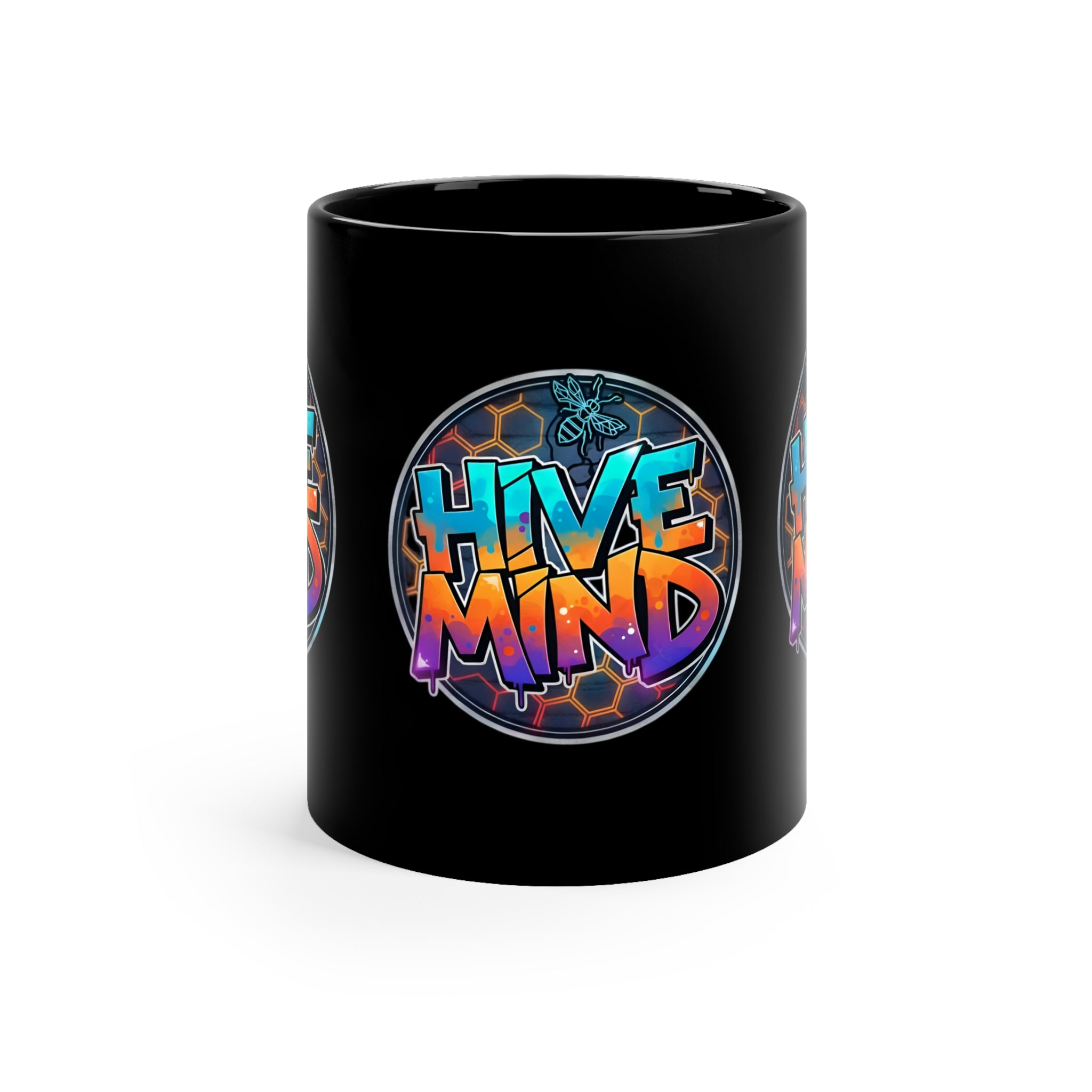 Copy of Hive Mind Coffee Mug — 11oz Black Ceramic Gamer/Streamer Mug