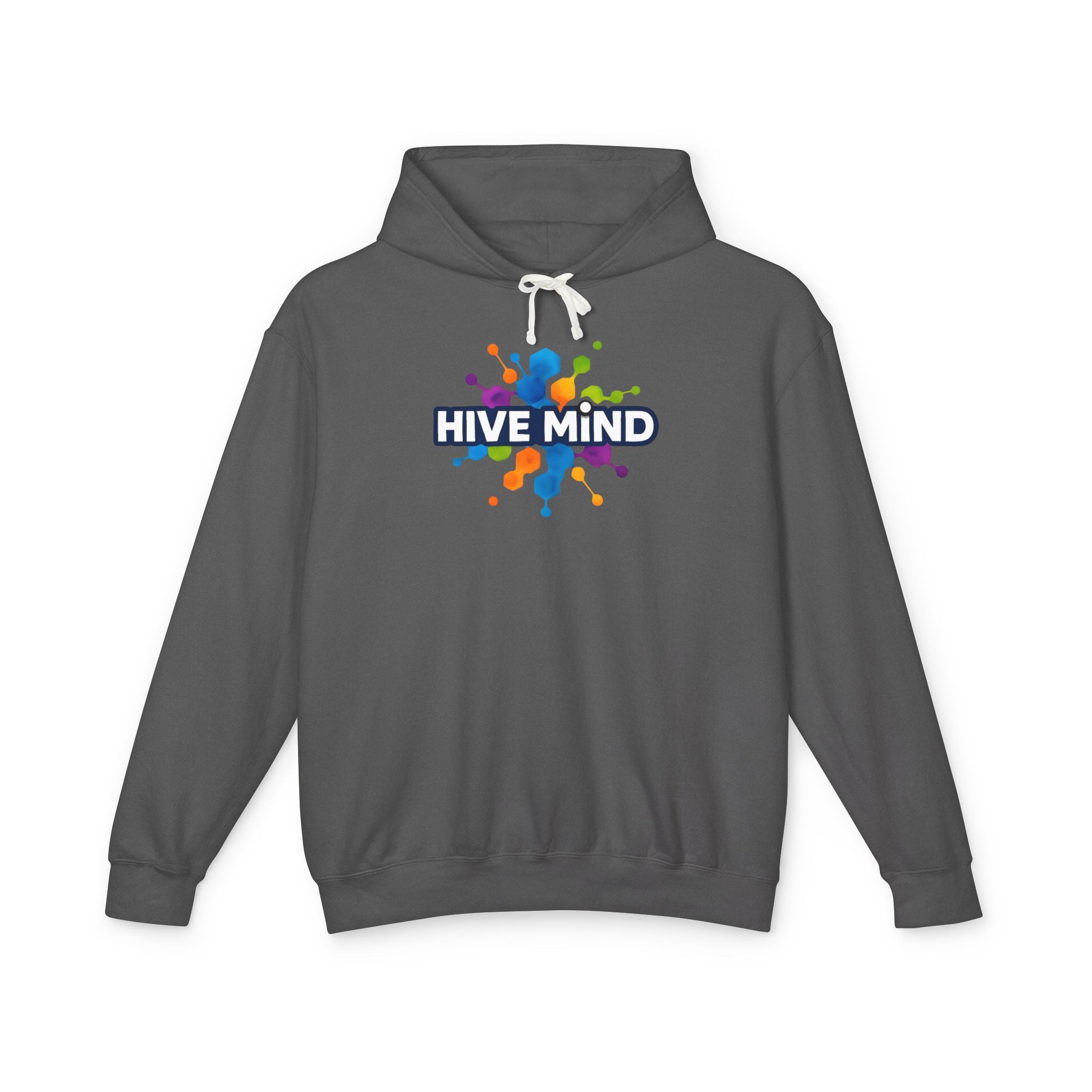 Hive Mind Hoodie — Colorful Splash Graphic Lightweight Hoodie