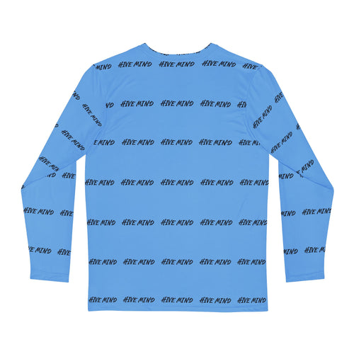 Blue 'Be Kind' All-Over Print Long Sleeve Shirt