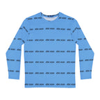 Blue 'Be Kind' All-Over Print Long Sleeve Shirt