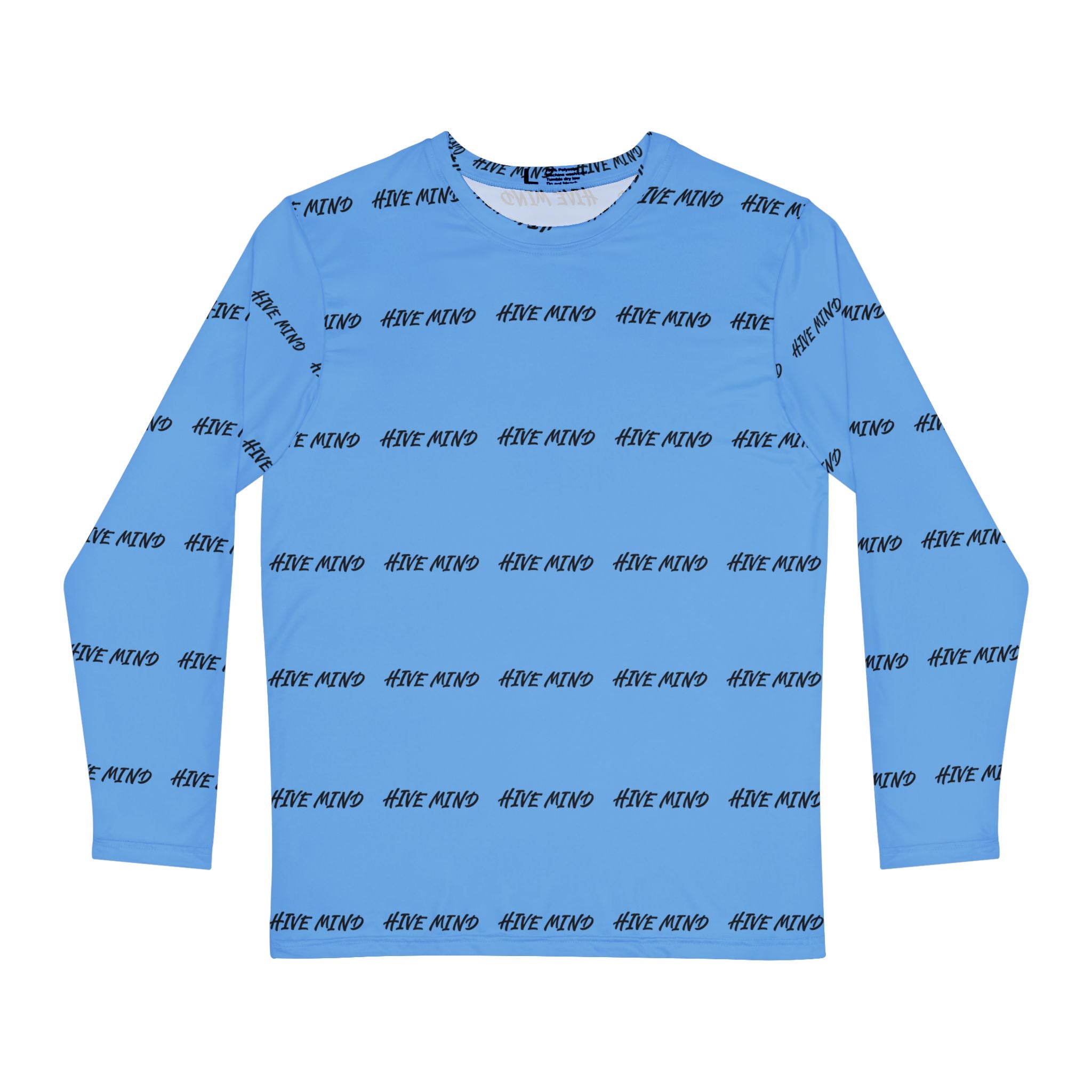 Blue 'Be Kind' All-Over Print Long Sleeve Shirt