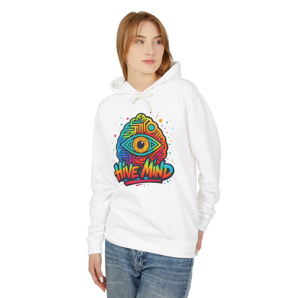 Hive Mind Graphic Hoodie — Psychedelic Eye Streetwear