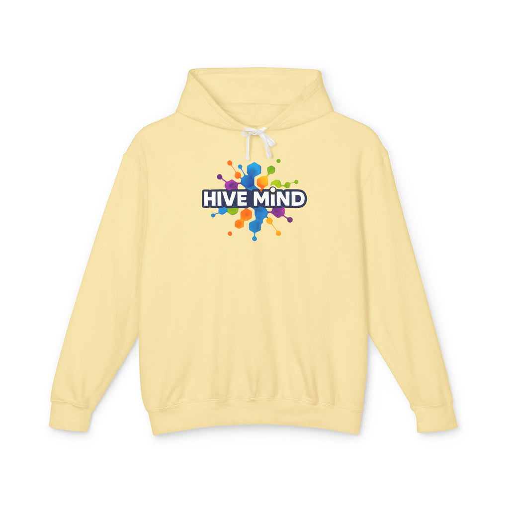 Hive Mind Hoodie — Colorful Splash Graphic Lightweight Hoodie