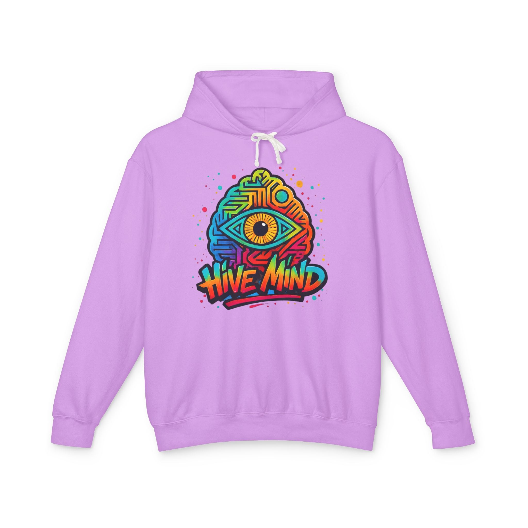 Hive Mind Graphic Hoodie — Psychedelic Eye Streetwear
