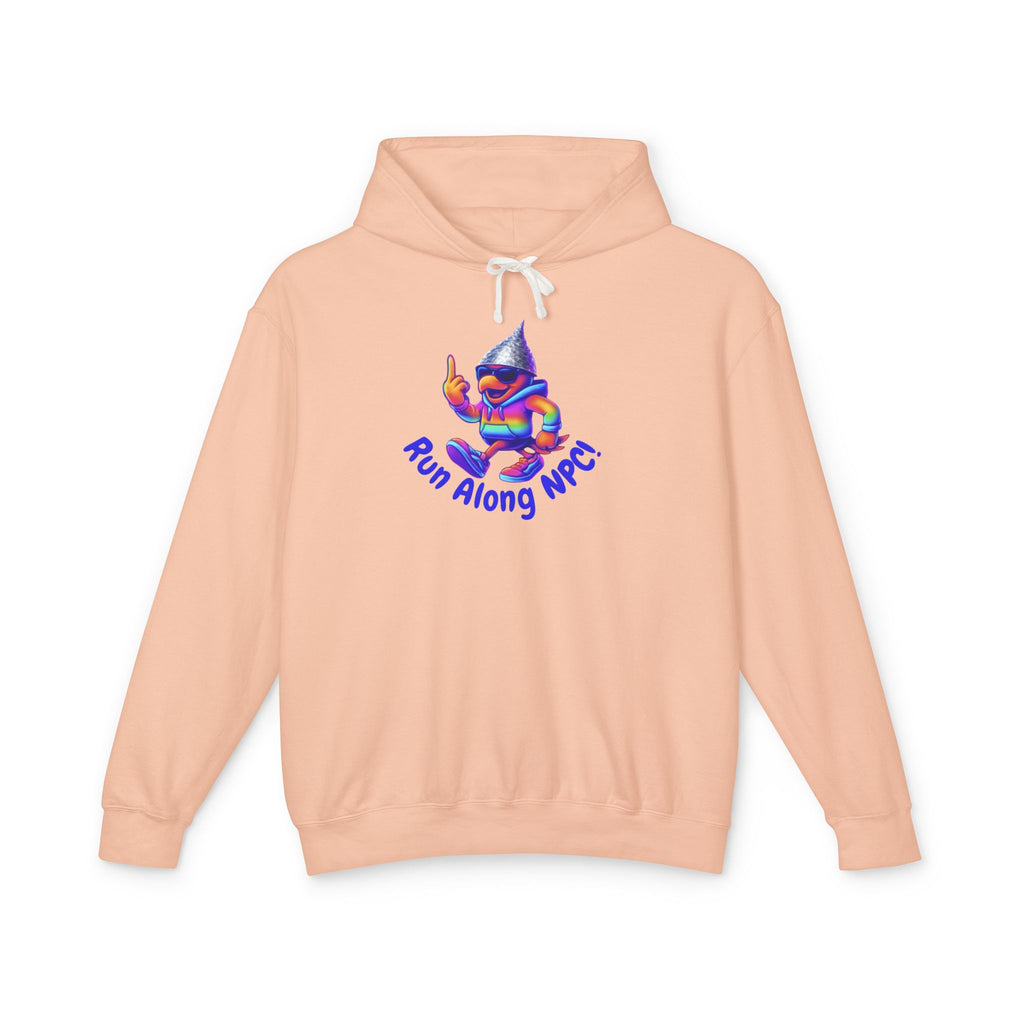 Run Along NPC Hoodie — Cute Retro Game Character Graphic Sweatshirt