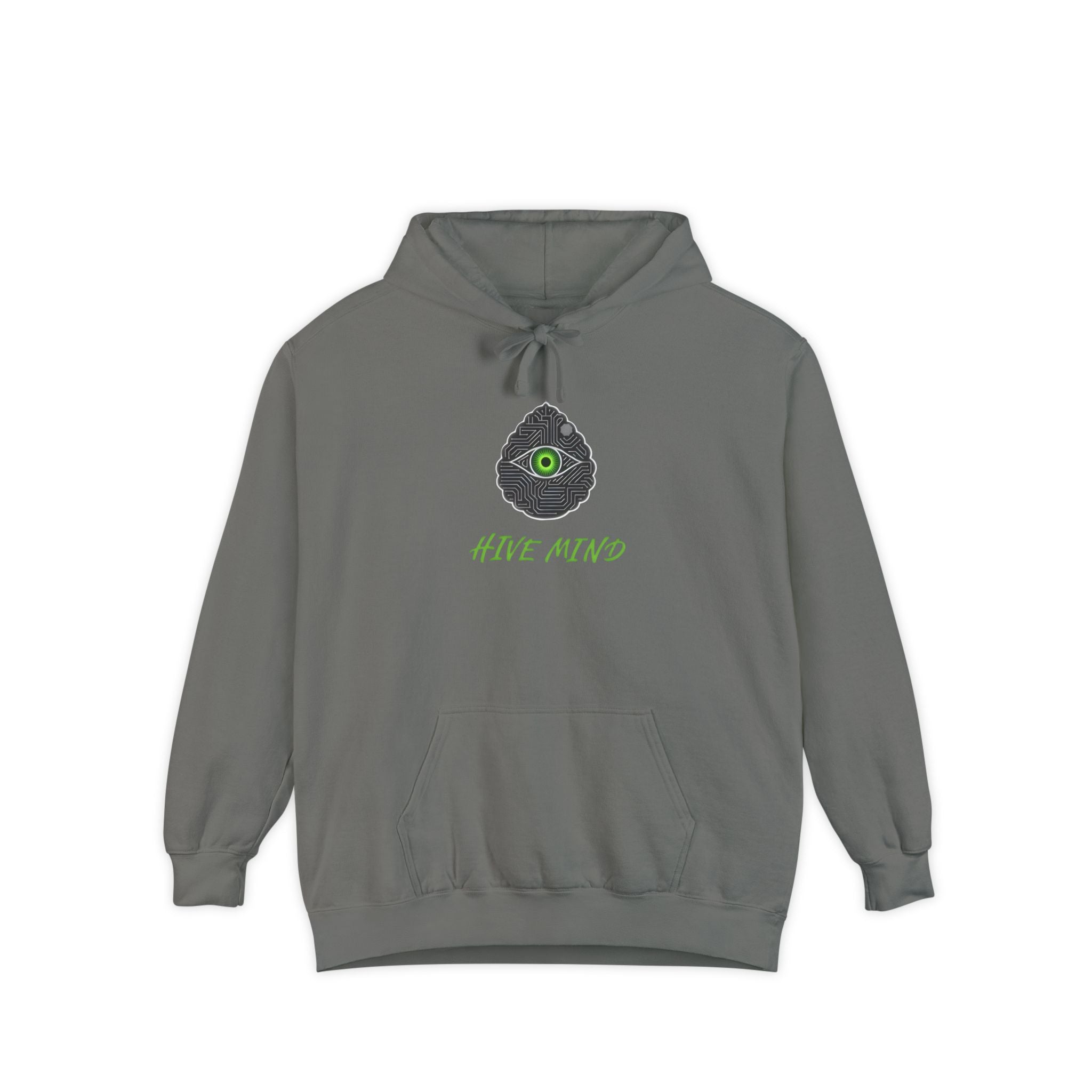 Hoodie — Hive Mind Graphic Hoodie with Green Eye