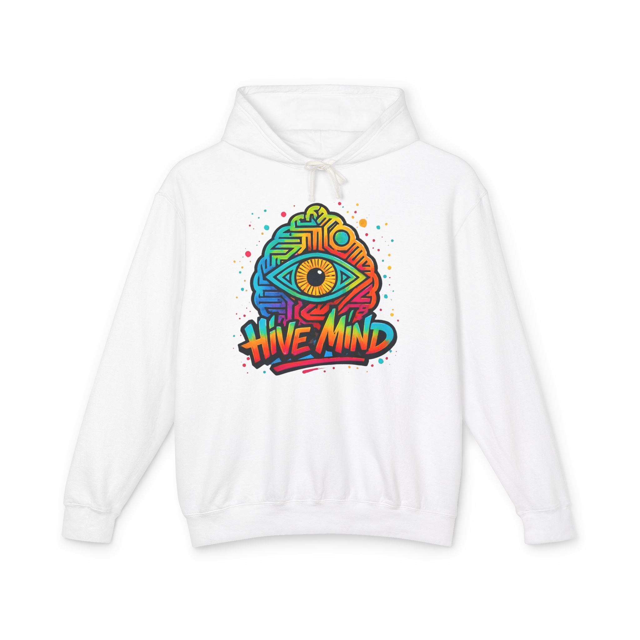 Hive Mind Graphic Hoodie — Psychedelic Eye Streetwear