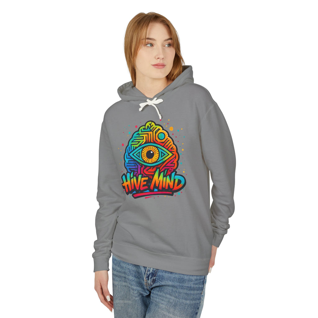 Hive Mind Graphic Hoodie — Psychedelic Eye Streetwear