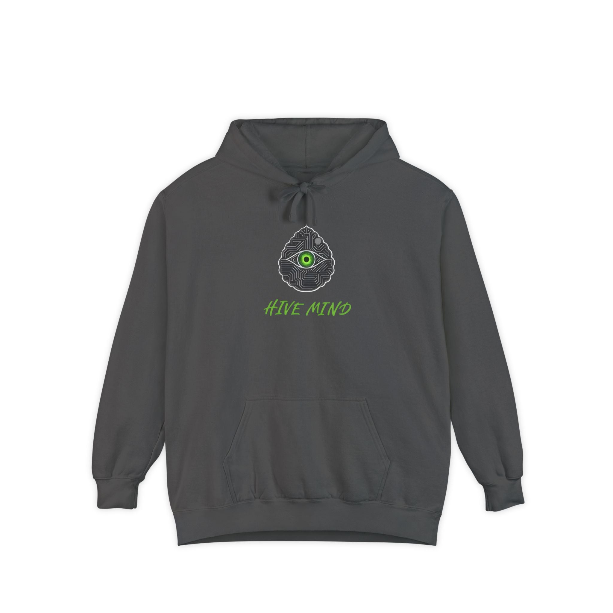Hoodie — Hive Mind Graphic Hoodie with Green Eye