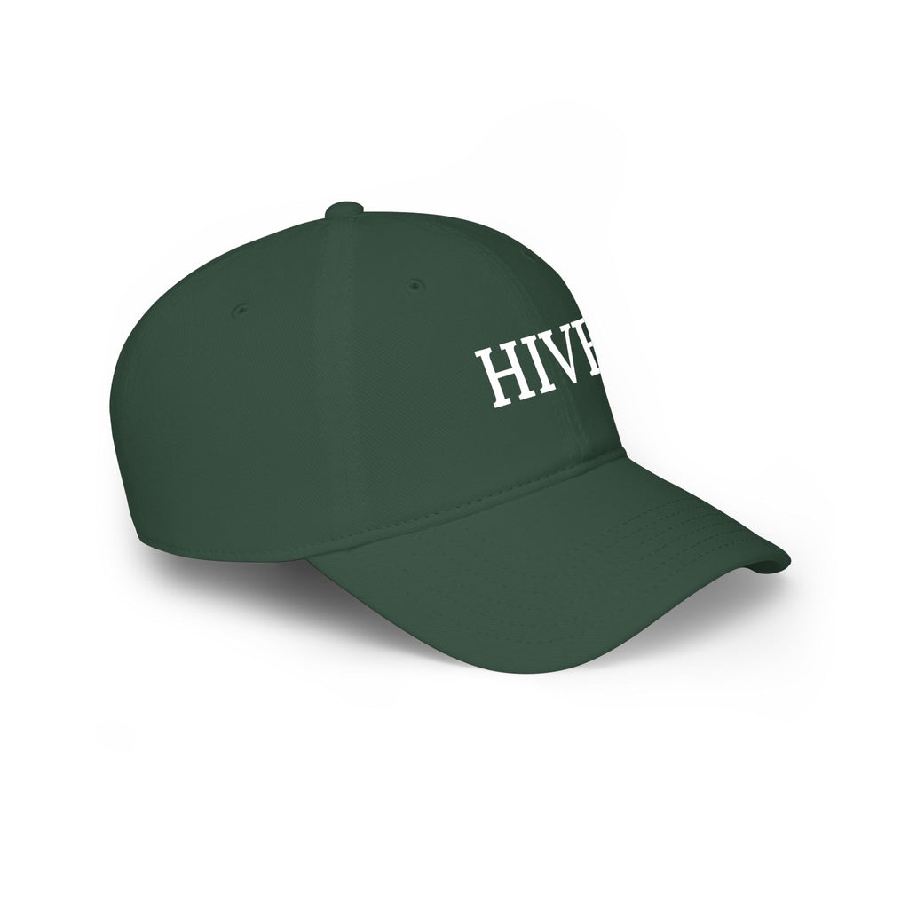 HIVE Embroidered Baseball Cap — Classic Low Profile Red Hat