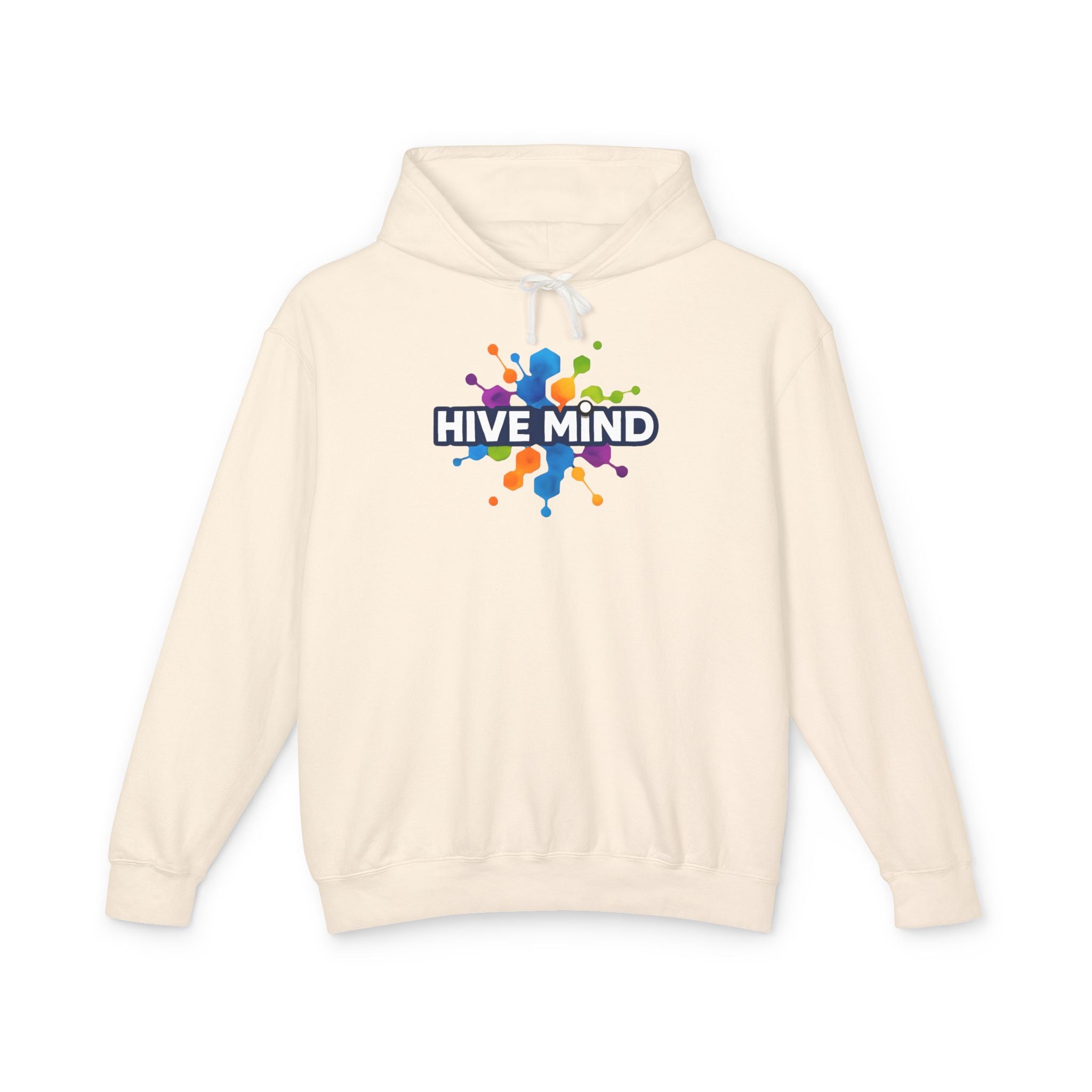 Hive Mind Hoodie — Colorful Splash Graphic Lightweight Hoodie