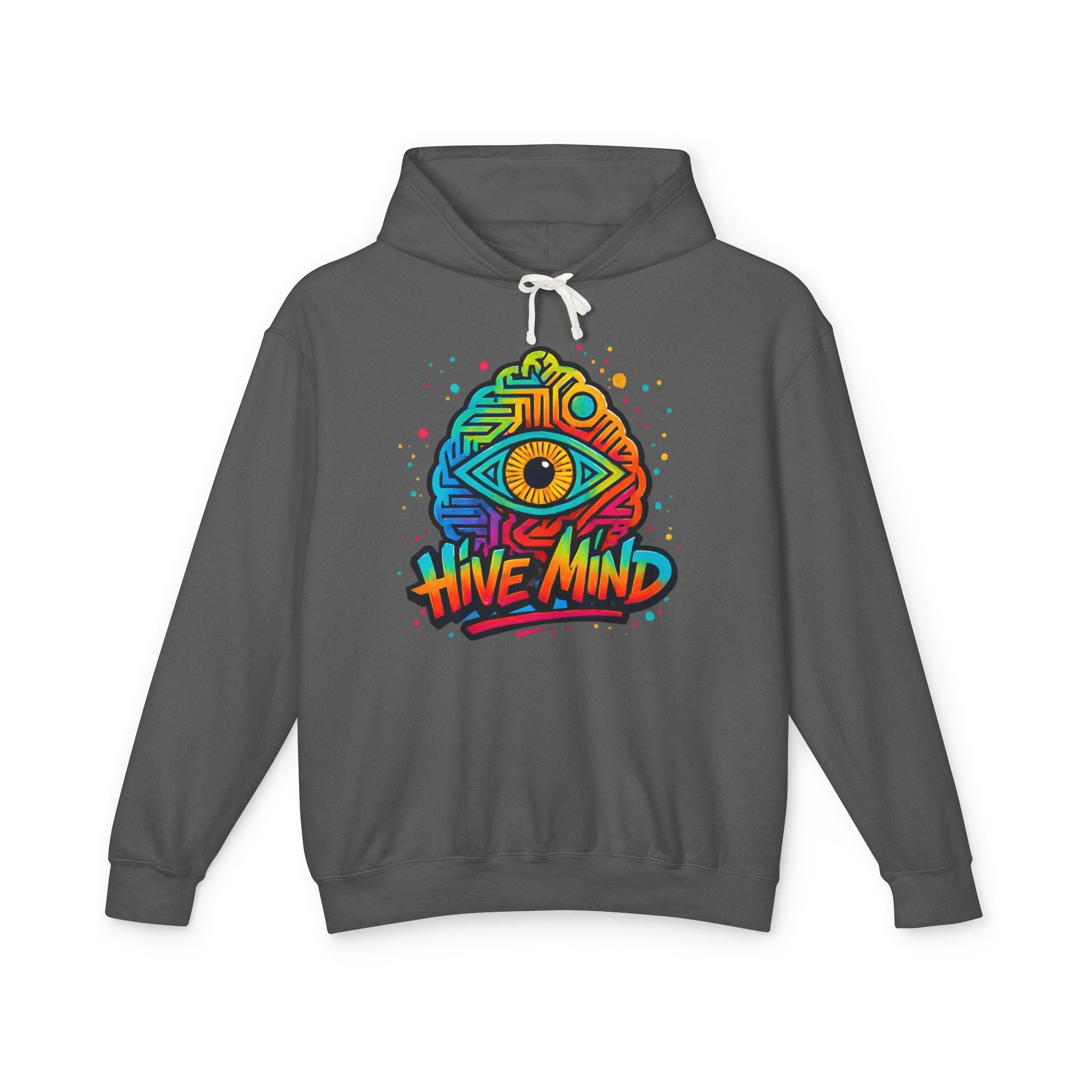Hive Mind Graphic Hoodie — Psychedelic Eye Streetwear