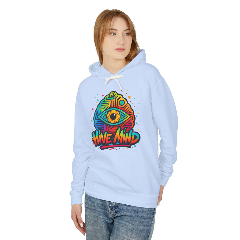 Hive Mind Graphic Hoodie — Psychedelic Eye Streetwear