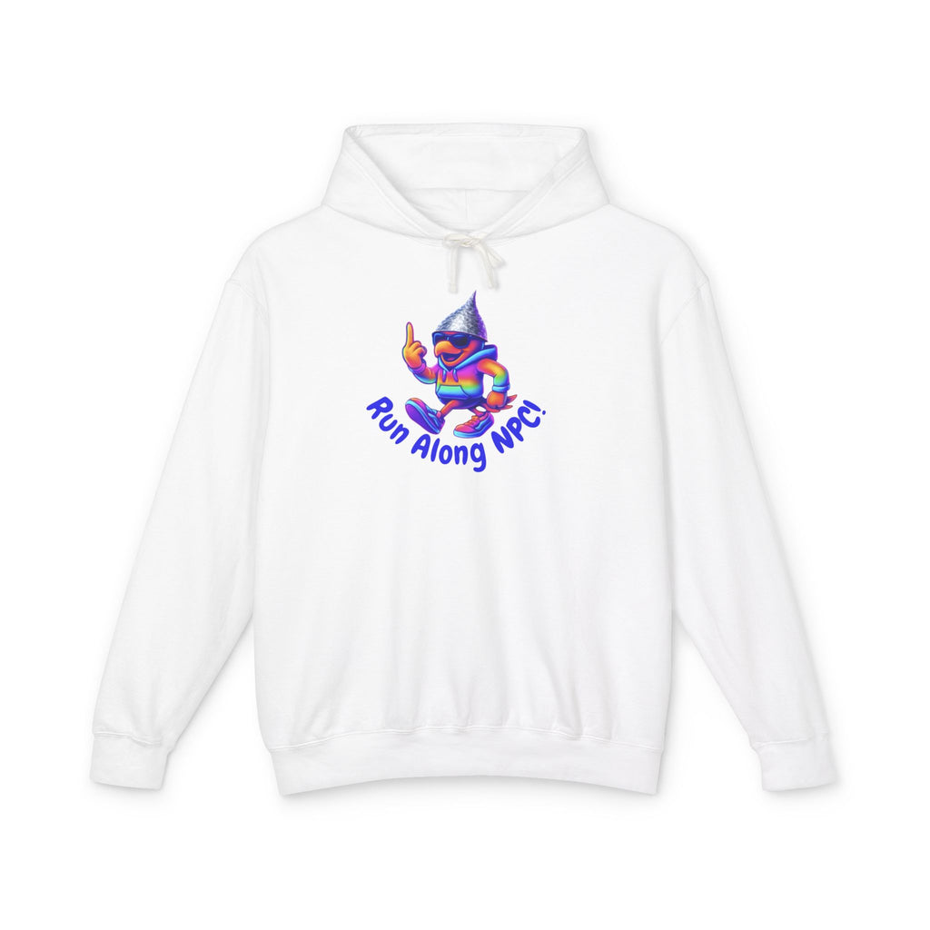 Run Along NPC Hoodie — Cute Retro Game Character Graphic Sweatshirt