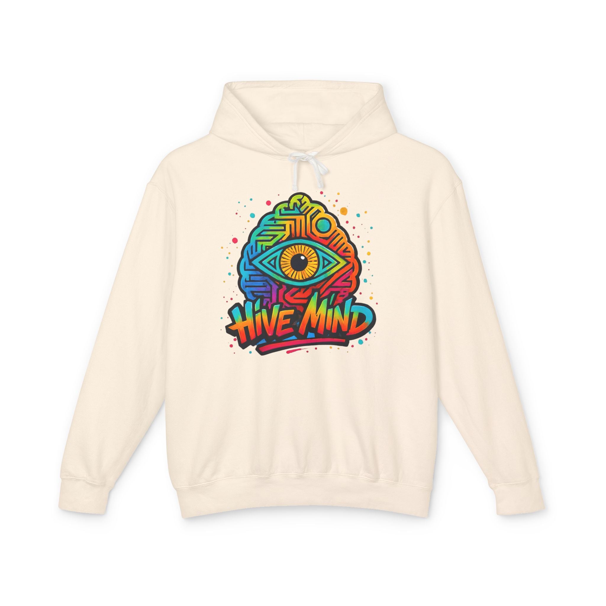 Hive Mind Graphic Hoodie — Psychedelic Eye Streetwear