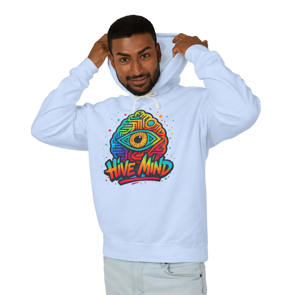 Hive Mind Graphic Hoodie — Psychedelic Eye Streetwear