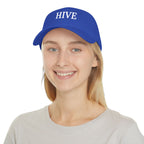 HIVE Embroidered Baseball Cap — Classic Low Profile Red Hat