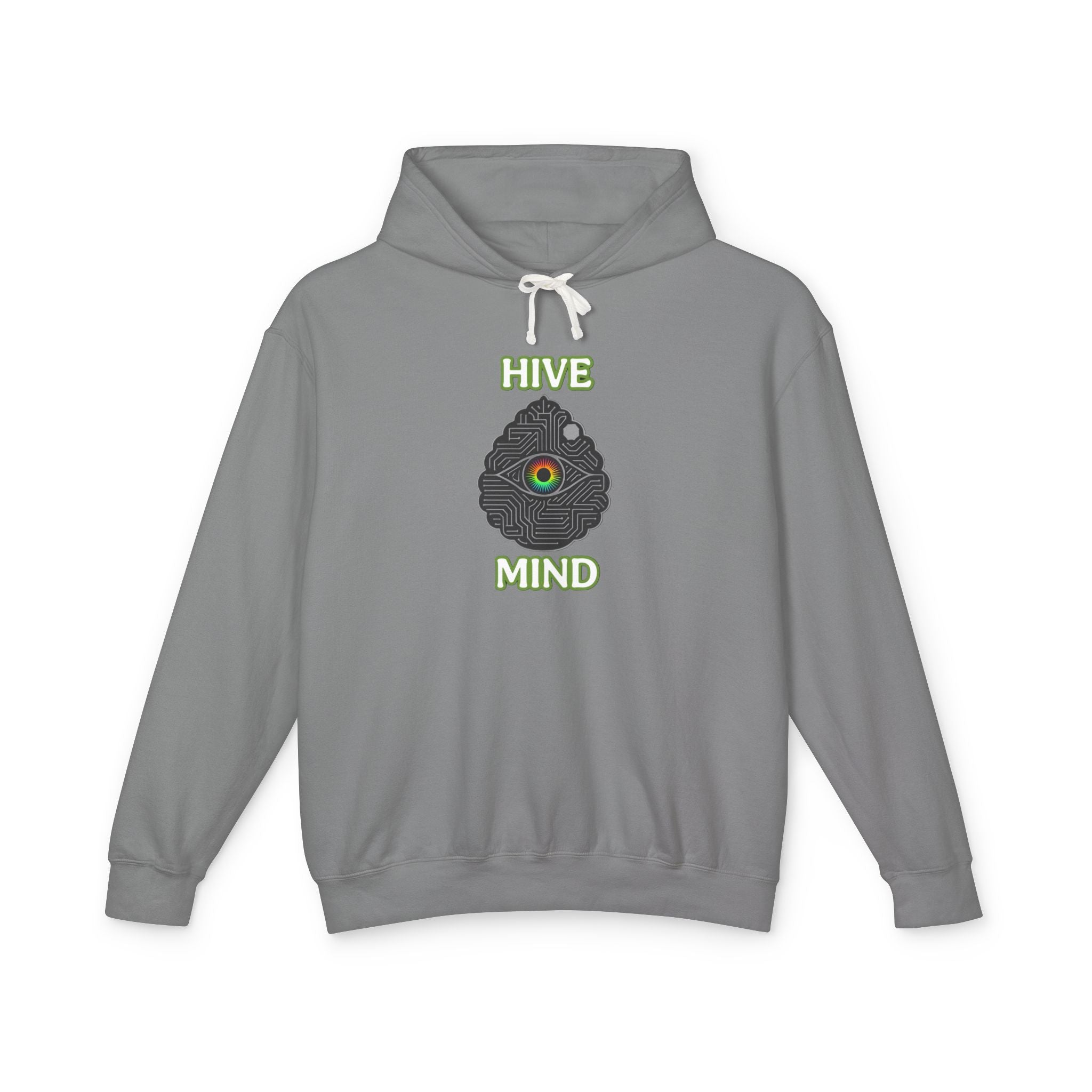 Hive Mind Hoodie — Psychedelic Bee Hive Graphic Pullover