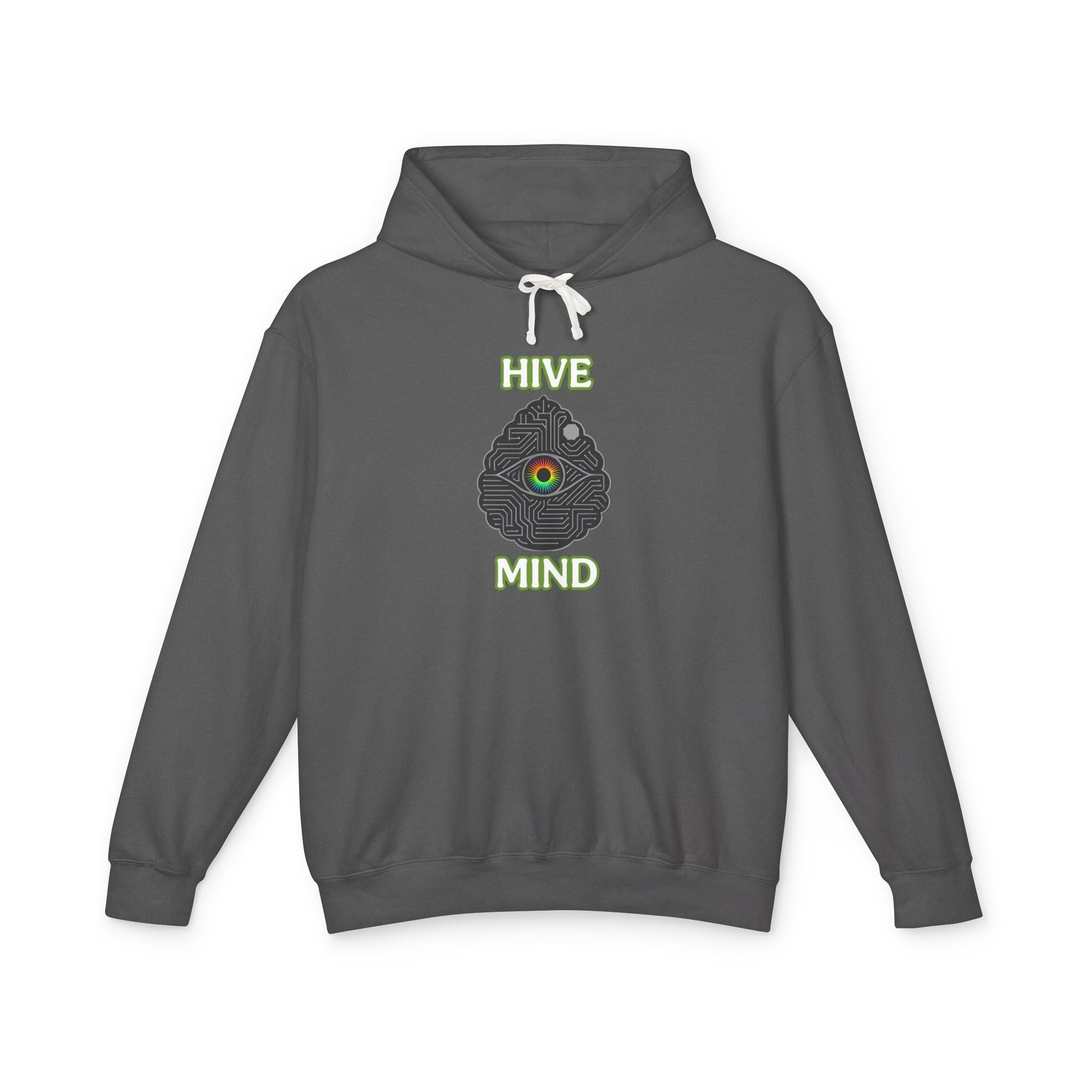 Hive Mind Hoodie — Psychedelic Bee Hive Graphic Pullover