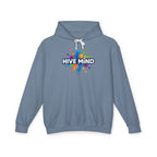 Hive Mind Hoodie — Colorful Splash Graphic Lightweight Hoodie