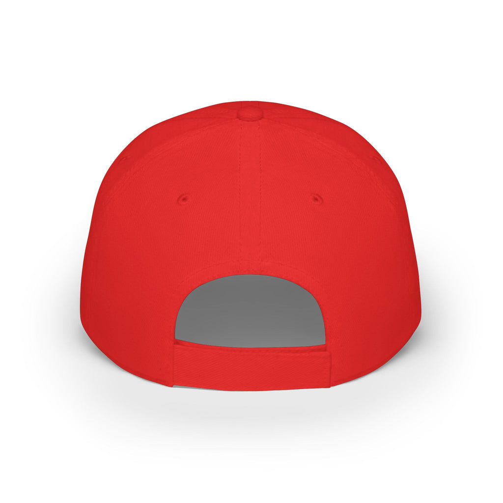 HIVE Embroidered Baseball Cap — Classic Low Profile Red Hat