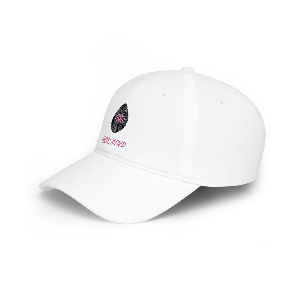 Low Profile Baseball Cap — 'Hive Mind' Eye Logo Embroidered Hat