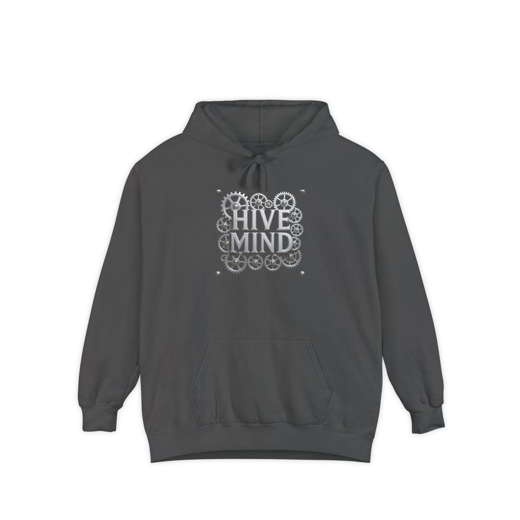 Hive Mind Hoodie – Geometric Bee Hive Graphic Pullover
