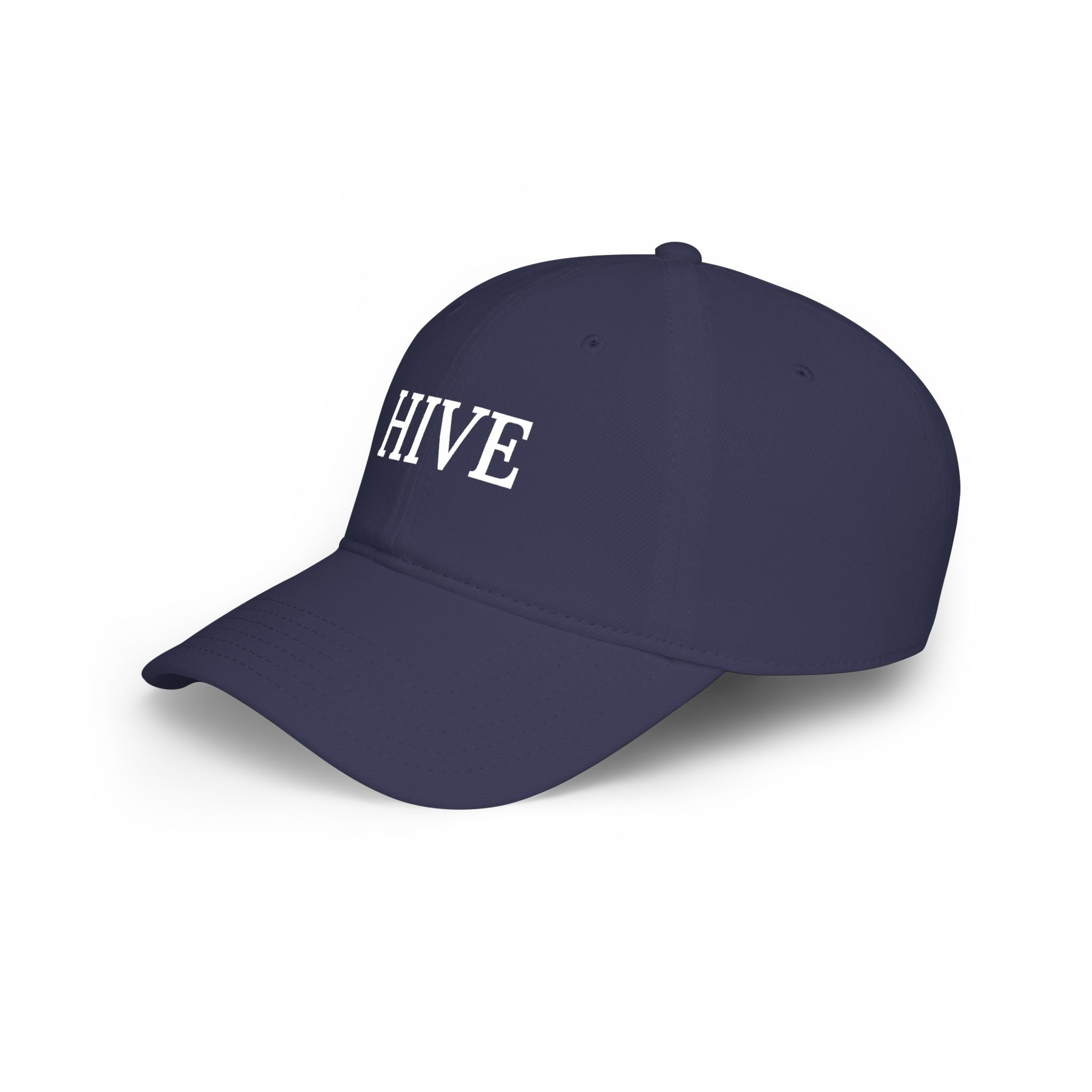HIVE Embroidered Baseball Cap — Classic Low Profile Red Hat