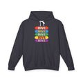 Hive Rainbow Hoodie — Retro Stacked Skateboard Graphic Hoodie