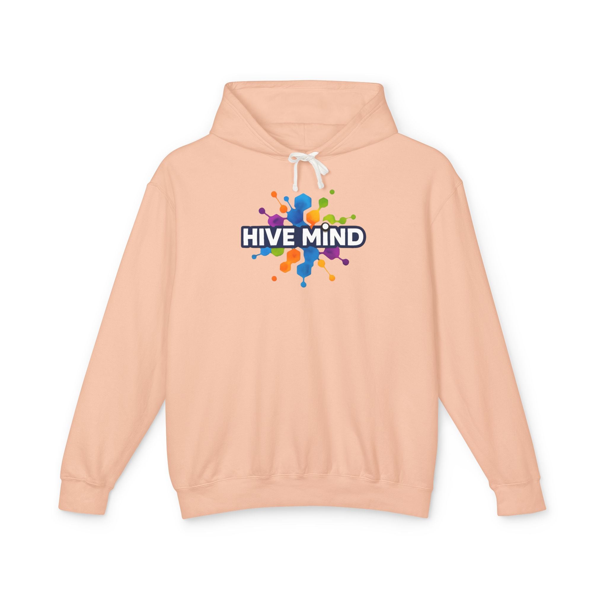 Hive Mind Hoodie — Colorful Splash Graphic Lightweight Hoodie