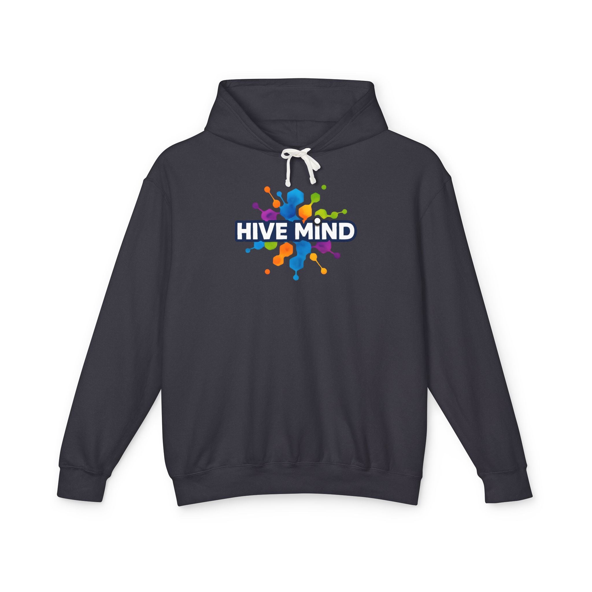 Hive Mind Hoodie — Colorful Splash Graphic Lightweight Hoodie