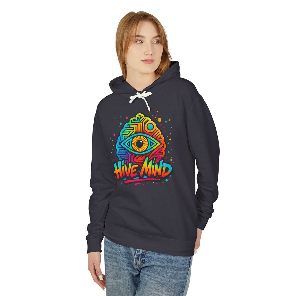 Hive Mind Graphic Hoodie — Psychedelic Eye Streetwear