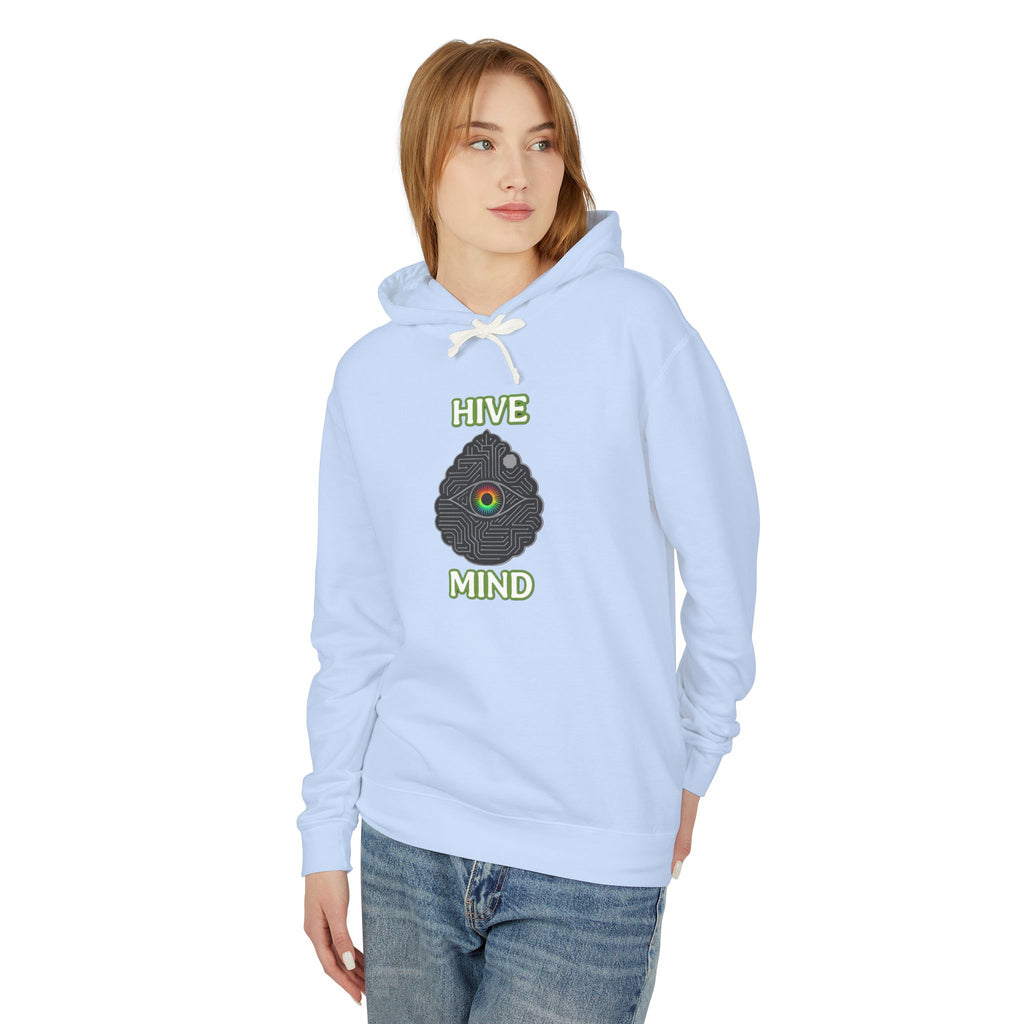 Hive Mind Hoodie — Psychedelic Bee Hive Graphic Pullover