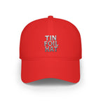 Tin Foil Hat Baseball Cap — Novelty Conspiracy Statement Hat