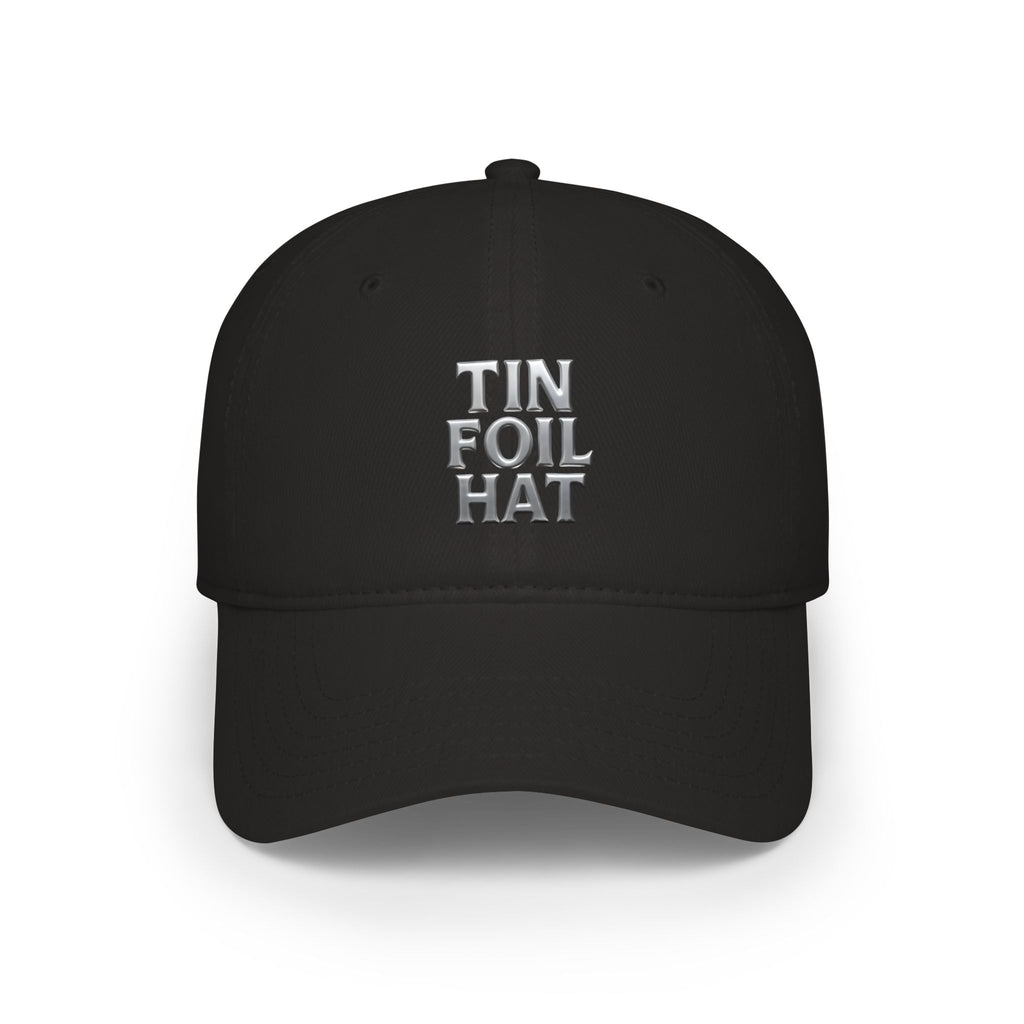 Tin Foil Hat Baseball Cap — Novelty Conspiracy Statement Hat