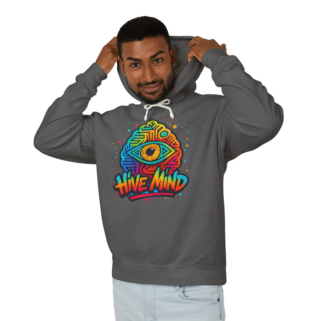 Hive Mind Graphic Hoodie — Psychedelic Eye Streetwear
