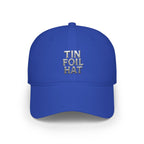 Tin Foil Hat Baseball Cap — Novelty Conspiracy Statement Hat