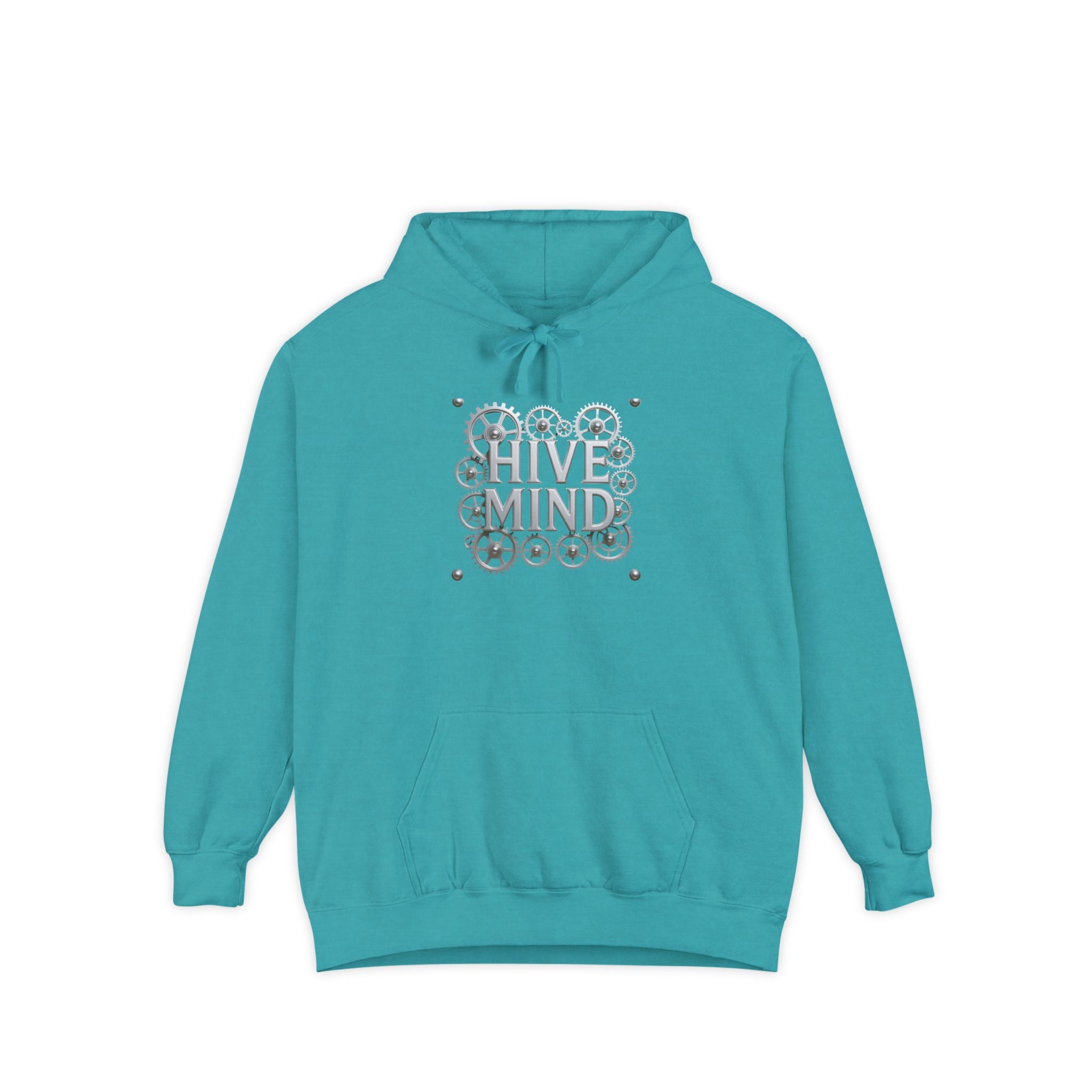Hive Mind Hoodie – Geometric Bee Hive Graphic Pullover