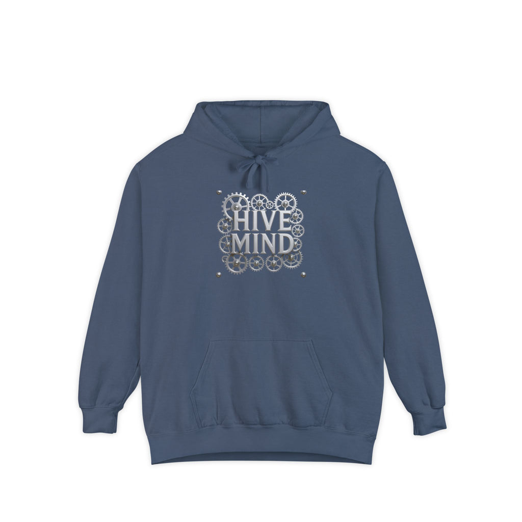 Hive Mind Hoodie – Geometric Bee Hive Graphic Pullover