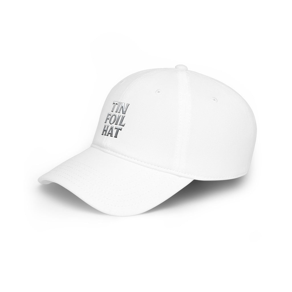 Tin Foil Hat Baseball Cap — Novelty Conspiracy Statement Hat
